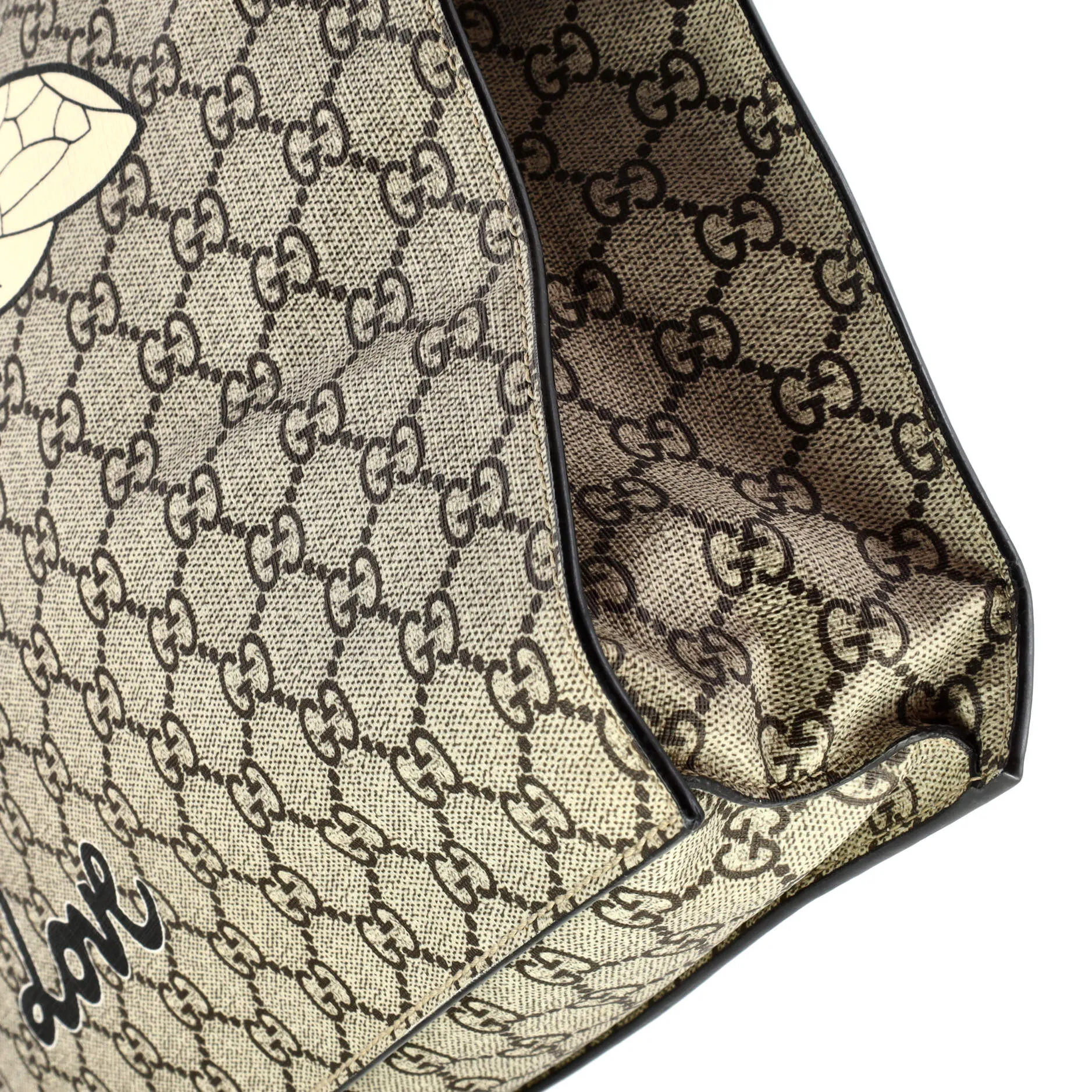 Modern Rich variety Convertible Gucci Soft Printed Open Tote