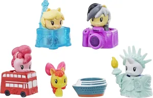 My Little Pony Toy Cutie Mark Crew Series 4 Surprise Pack: Sightseeing Fun Collectible 5 Pack with 2 Mystery Figures, Kids Ages 4 & Up