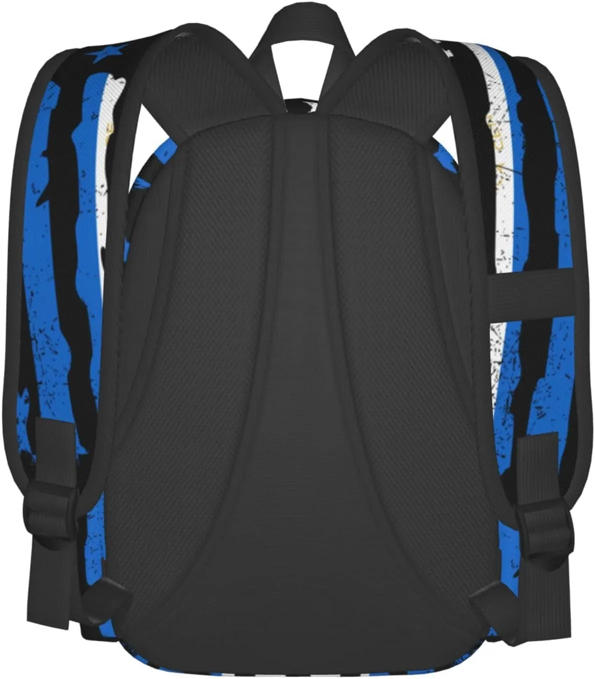 Nicaraguan American Flag Nicaragua Roots Casual Backpack Large Capacity Travel Backpacks Laptop Daypack Commuter Rucksack Adjustable Strap Sports Bags for Hiking Biking