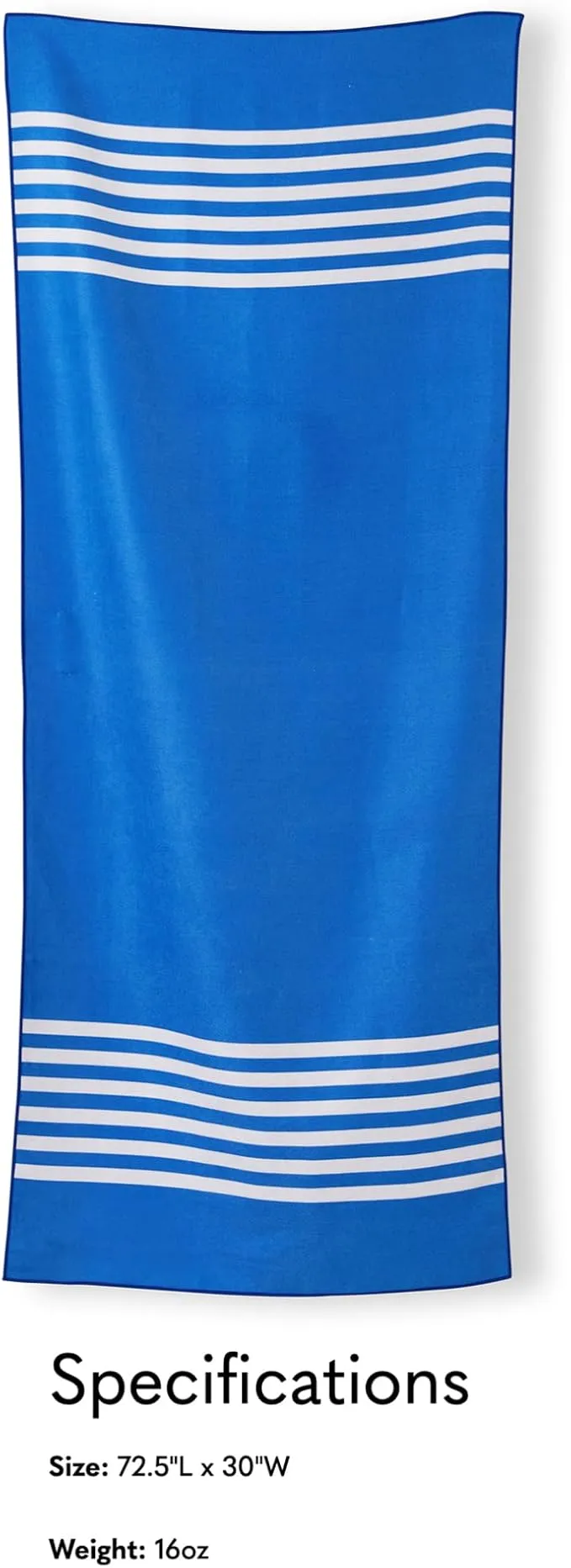 Nomadix Original Towel - Perfect for Beach, Pool, Travel, Camping, Yoga - Made with Recycled Materials - Super Absorbent - Sand Resistant - 72.5x30