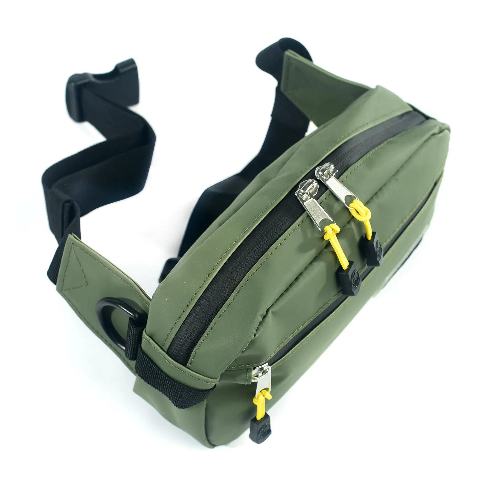 Olive Green Splash Guard Fanny Pack