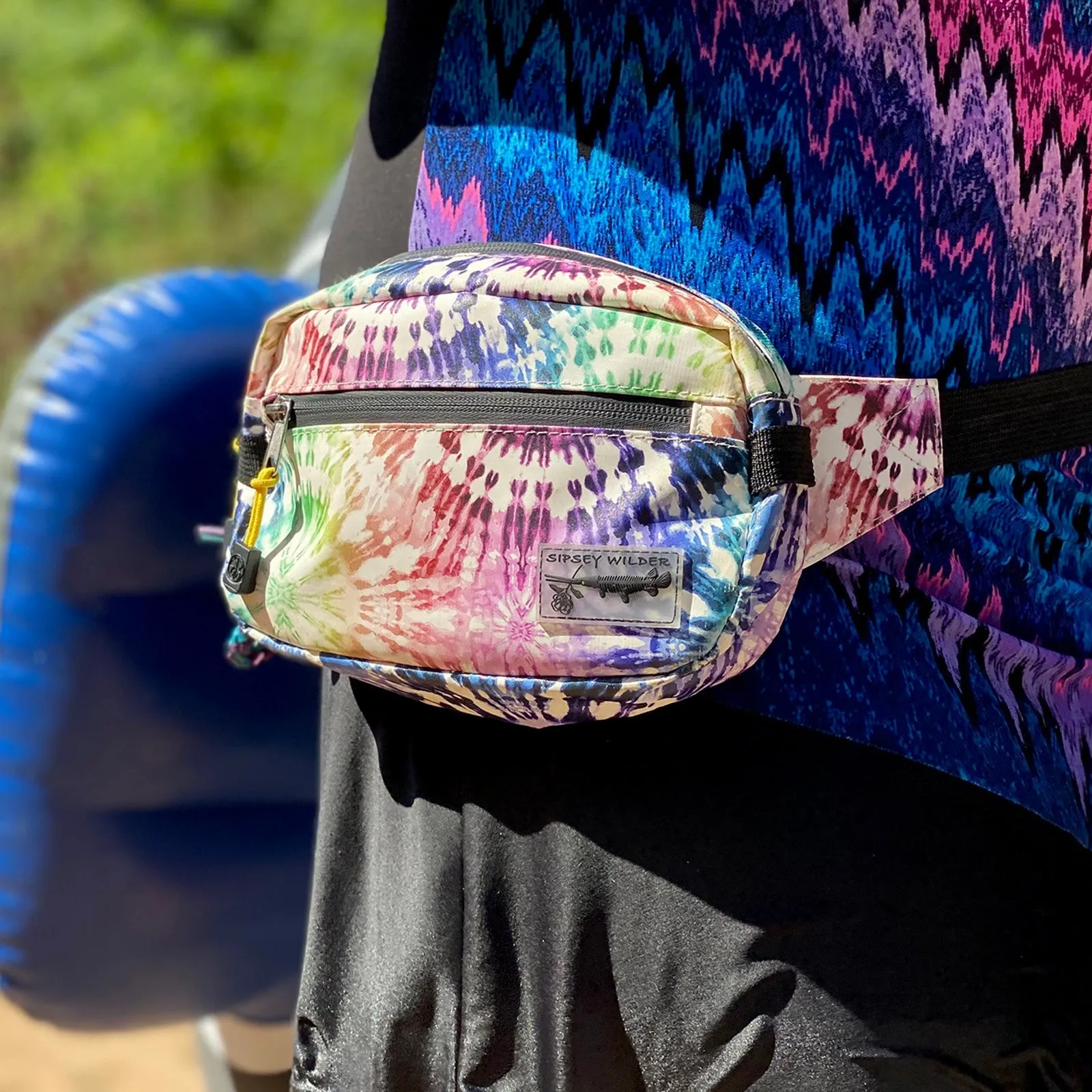 Olive Green Splash Guard Fanny Pack