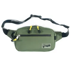 Olive Green Splash Guard Fanny Pack