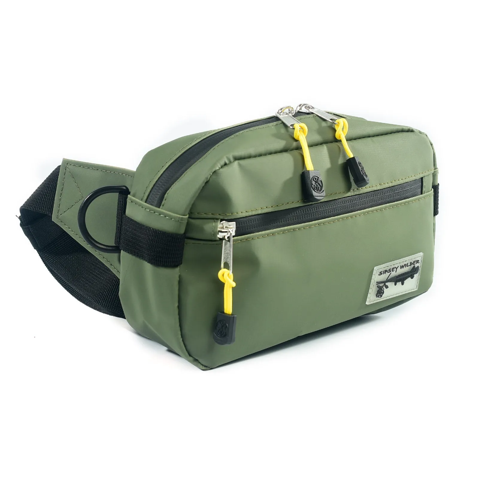 Olive Green Splash Guard Fanny Pack