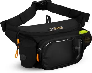 OllyDog Trailblazer Pack | Fanny Pack | Dog Treat Pouch | Includes Rubber Fetch Ball | Water-Resistant | Poop Bag Dispenser | Hands-Free | Dog Walking & Training