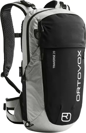 Ortovox Traverse Pure 20L Alpine Climbing Backpack for Men & Women - Grey Marble - 20 Liter