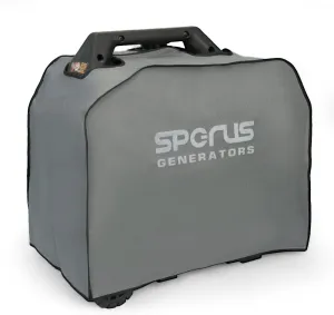 Oxford Dirtproof Fabric Waterproof Dustproof Universal Generator Cover 19.7 x12.6 x 16.9 inch - for Most Various Brands of Portable Generators Gray
