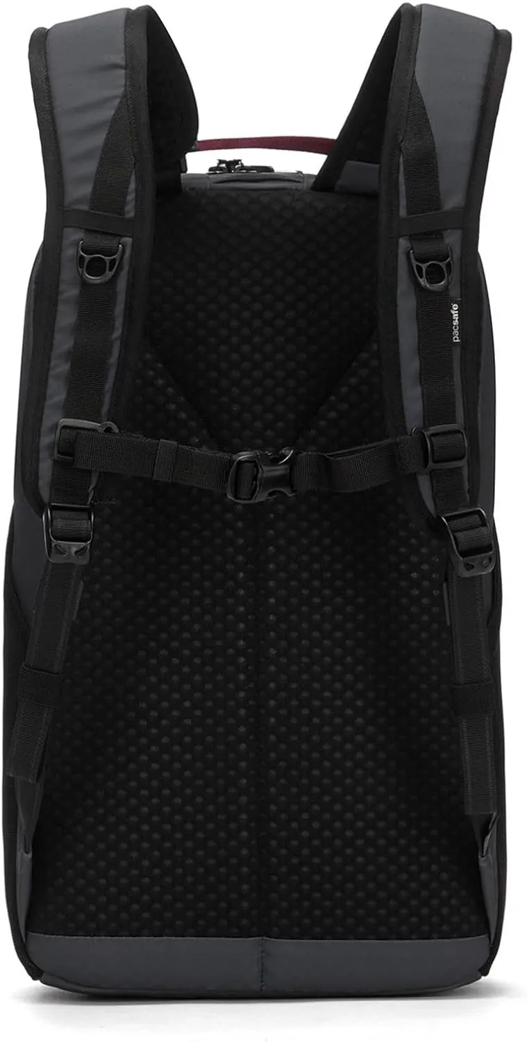 Pacsafe Vibe 20L Security & Anti-Theft Daypack - Slash Proof & Lockable, Slate