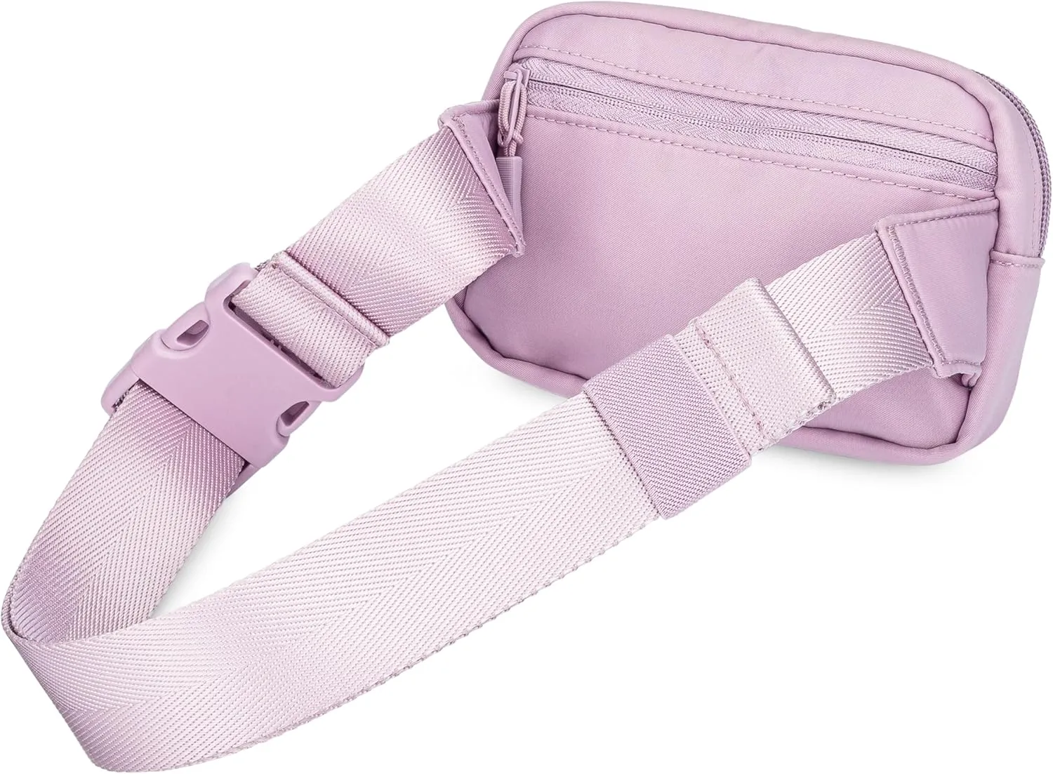 Parker Kids Belt Bag for Girls and Boys - Customizable with Hook and Loop Patches - Child Fanny Pack with Adjustable Strap - Durable Crossbody for Active Children - Lilac
