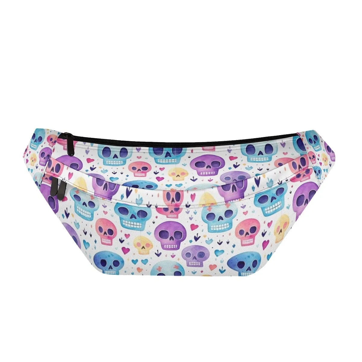Pastel Skulls Large Fanny Pack
