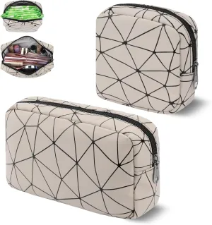 Period Bag for Teen Girls, Leather Sanitary Napkin Storage Bag, Portable Menstrual Pad Bag Period Pads Pouch, Small Make Up Bags
