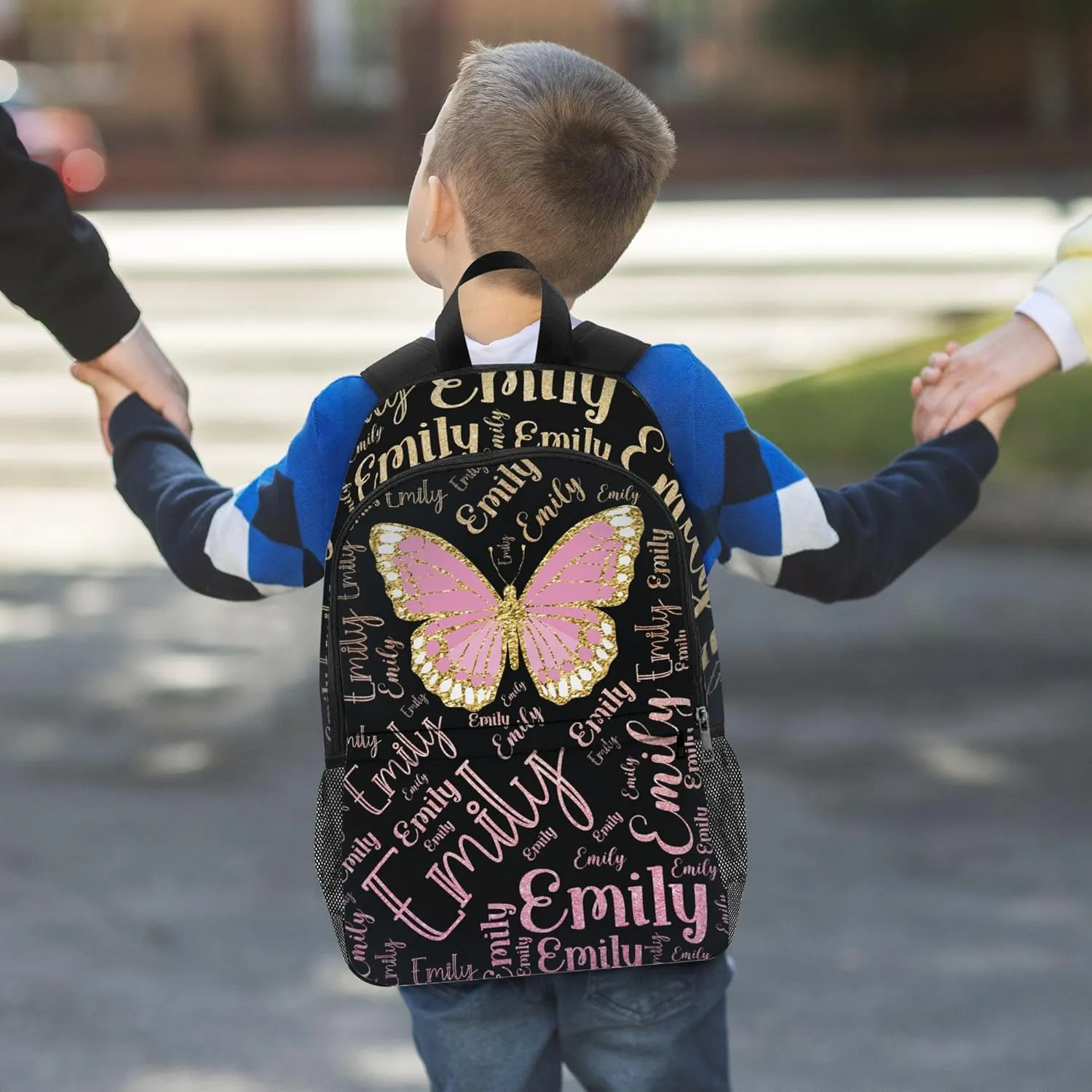Personalized Backpack for Kids with Name Custom School Backpacks for Girls Boys Customized School Bookbag with Lunch Box Bookbag for Daughter Son Fashion Unique Gift for Preschool Kindergarten