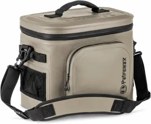 Petromax Cool bags (kx-bag8, sand) for days of ice-cooled provisions | Independence of power and battery | Waterproof zip | for ice cubes and ice packs