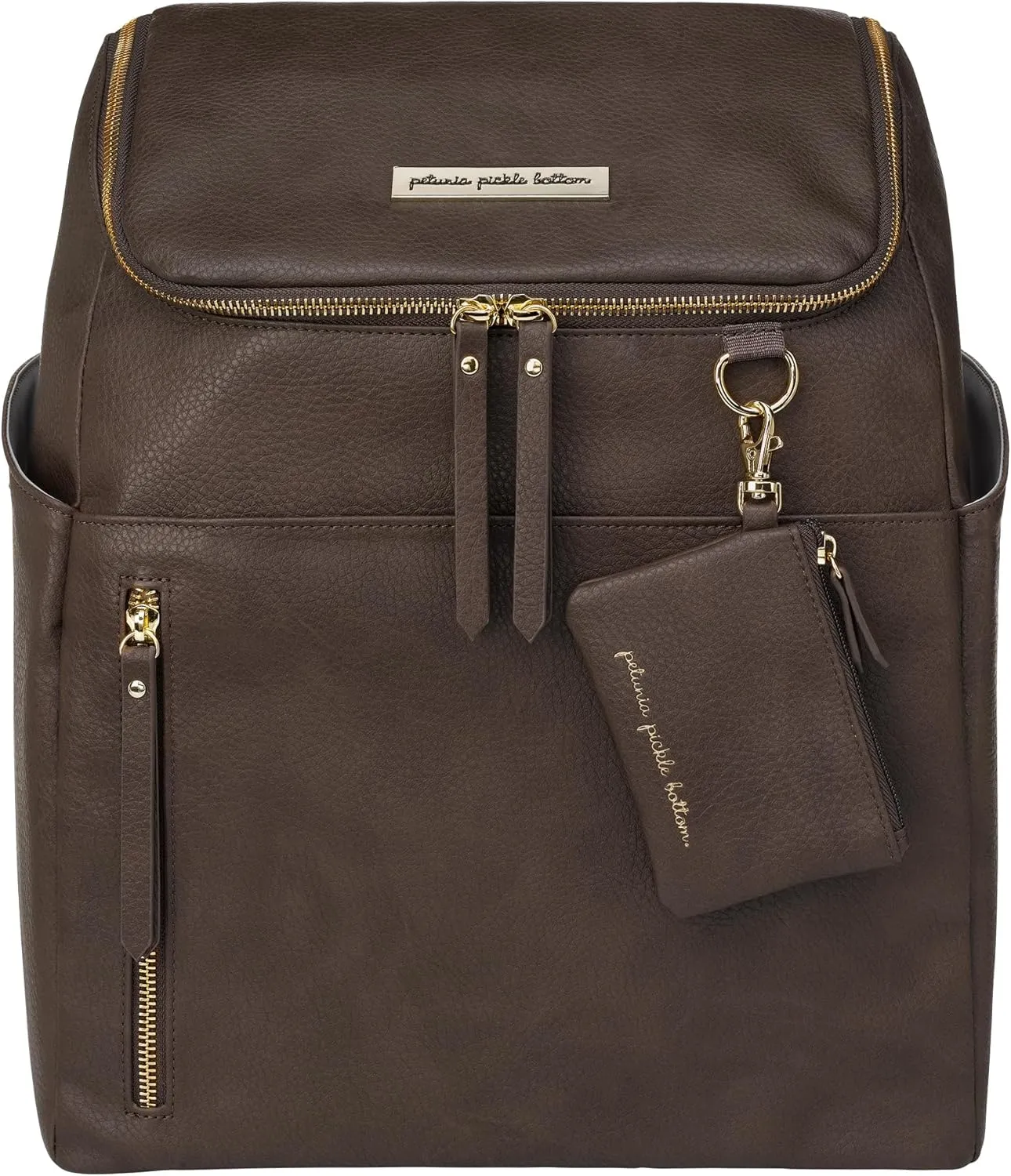 Petunia Pickle Bottom Tempo Backpack, Designed for Busy Families, Attaches to Stroller or Suitcase, Spacious Main Compartment, Saddle