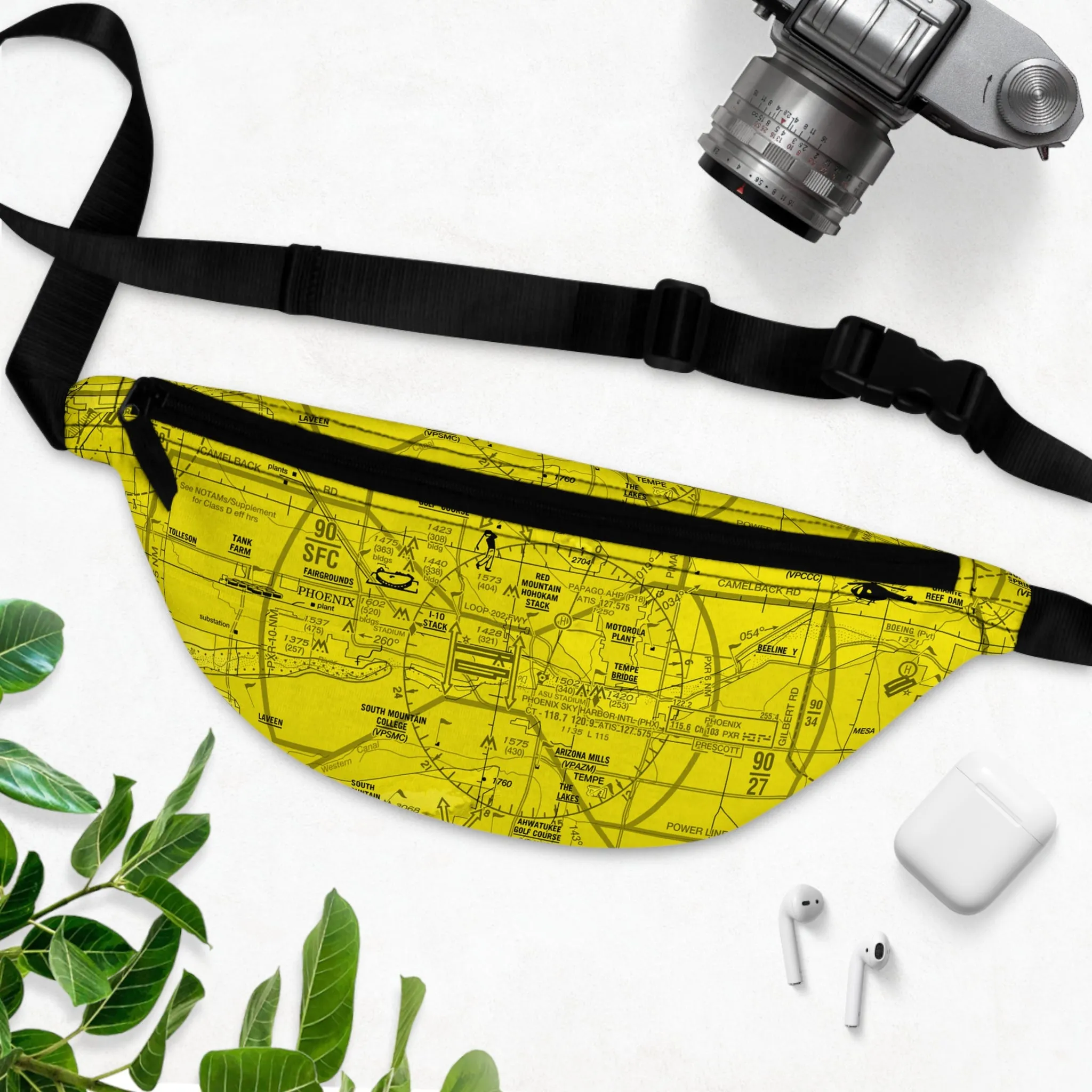 Phoenix TAC Chart fanny pack (yellow)