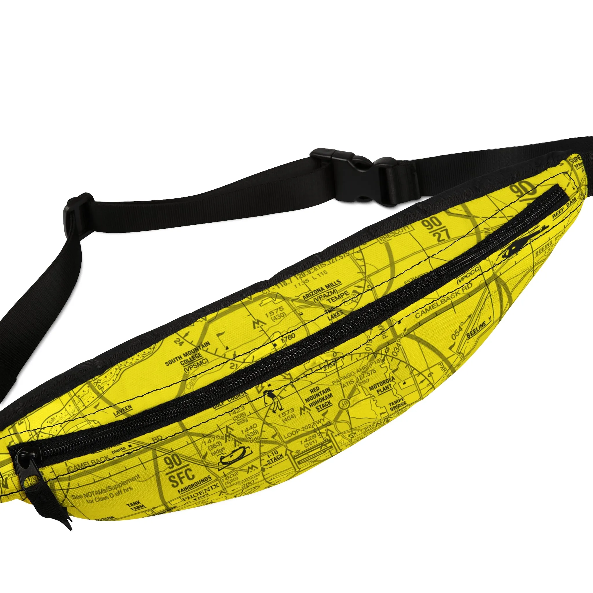 Phoenix TAC Chart fanny pack (yellow)
