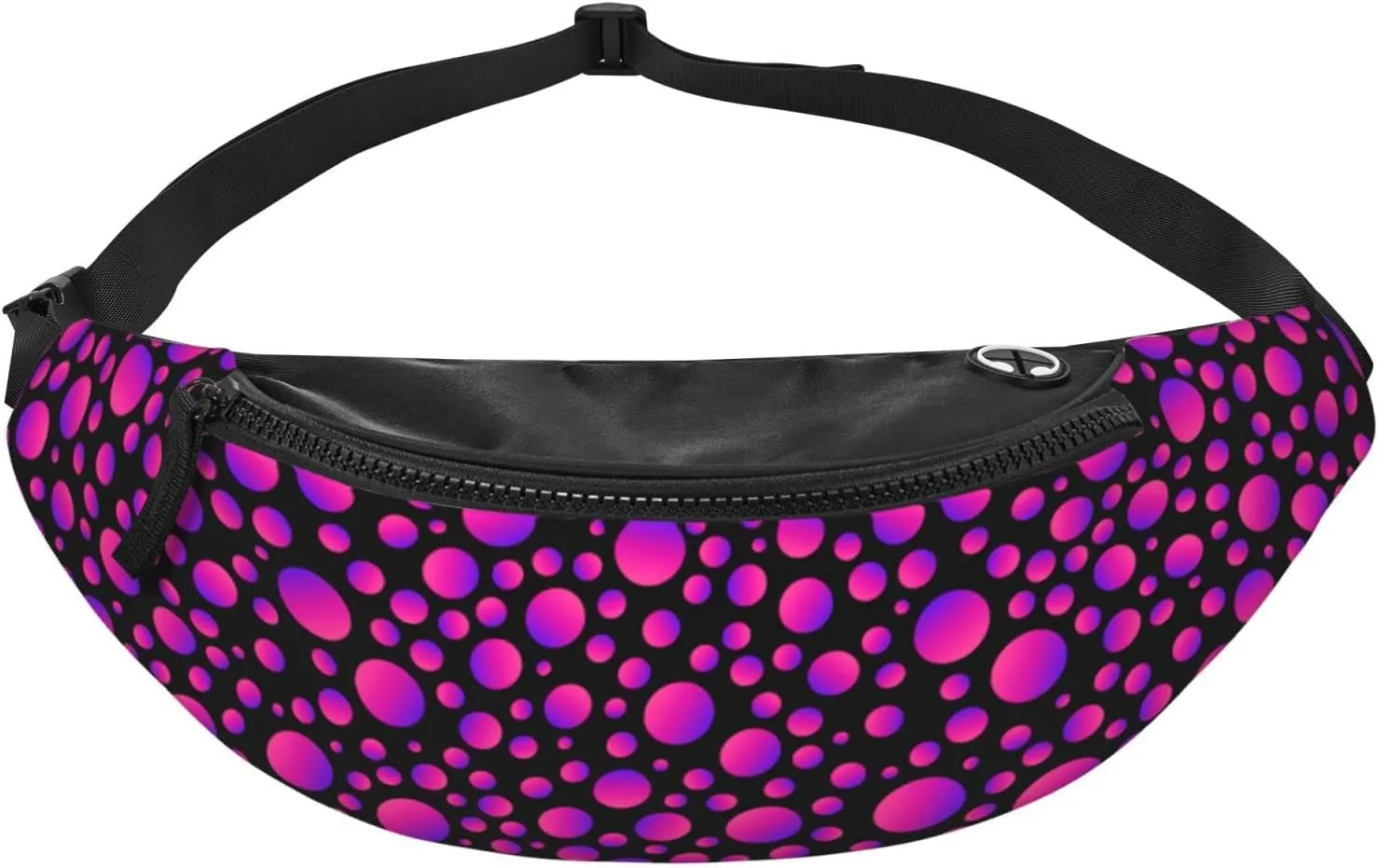 Polka Dots Fanny Waist Bag Pack Casual Chest Bag Waist Packs Everywhere Belt Bag Sling Bag for Women Men