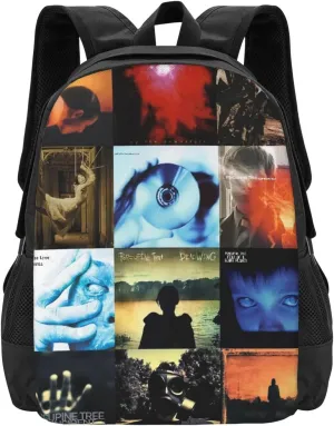 Porcupine Rock Tree Band Backpack Large Capacity Backpacks Minimalist Leisure Travel Daypack 12.5X5.5X16.5 inch