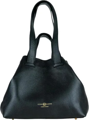 Premium Italian Leather Handmade in Florence, Italy. Convertible 2-1 Satchel for Women. Gabriela Collection Made in Italy