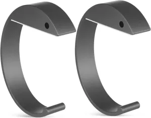 PRETYZOOM Aluminum Desk Hook 2 Pack Purse Hangers No Installation Required Table Hanger for Backpack