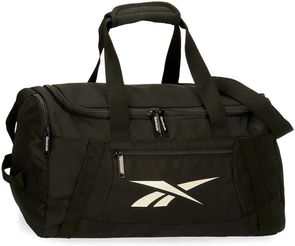 Reebok Malden Travel Bag, One Size, Black/White, One Size, Travel Bag
