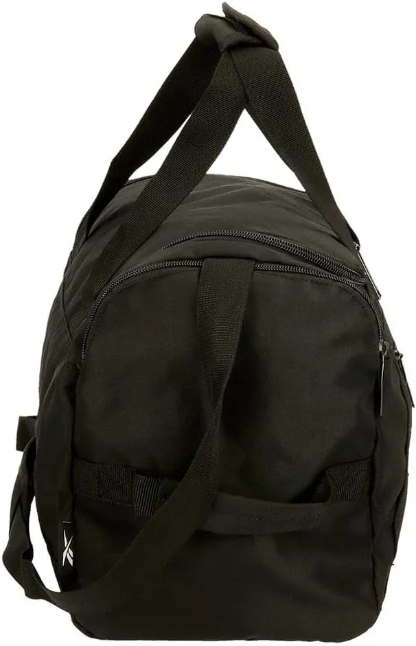 Reebok Malden Travel Bag, One Size, Black/White, One Size, Travel Bag