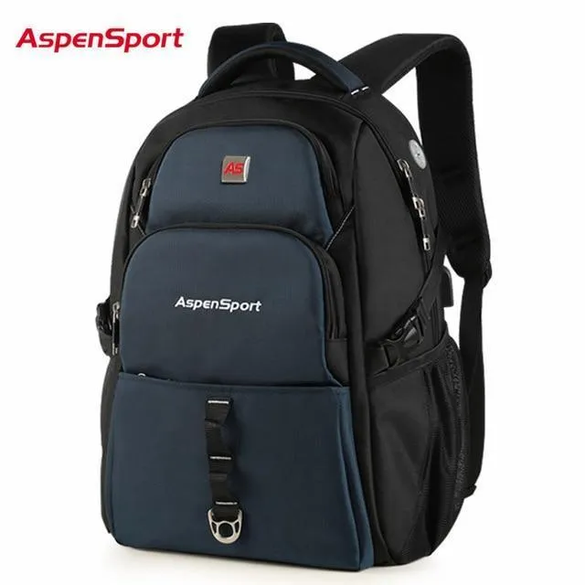 Resistant Men's 5-star customer support Flawless Charging Backpack Water with USB &amp