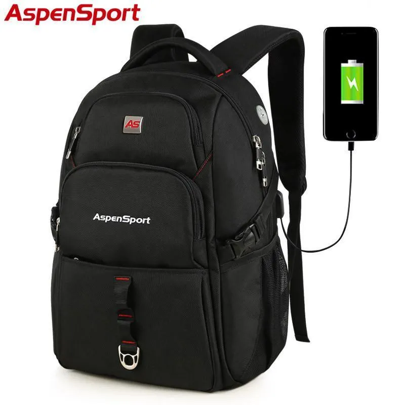 Resistant Men's 5-star customer support Flawless Charging Backpack Water with USB &amp