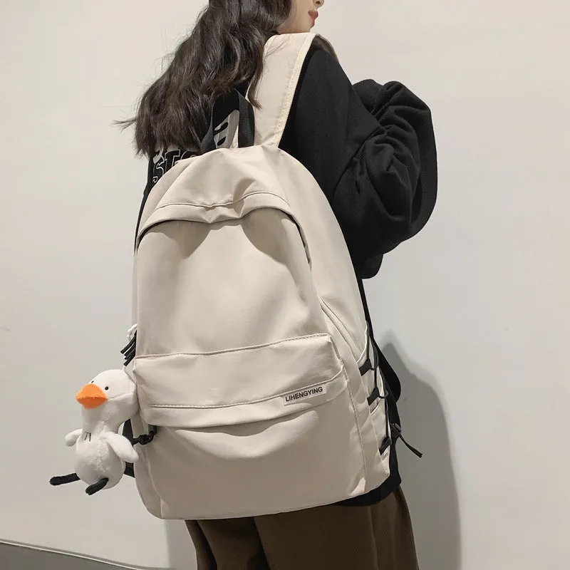 Retro For Boys High Printed Simple Backpacks