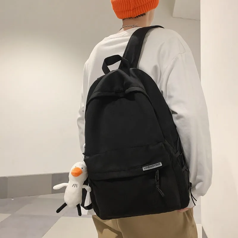 Retro For Boys High Printed Simple Backpacks