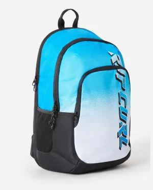 Rip Curl Ozone 30L Faded Slant Rucksack - Blue/White - OS