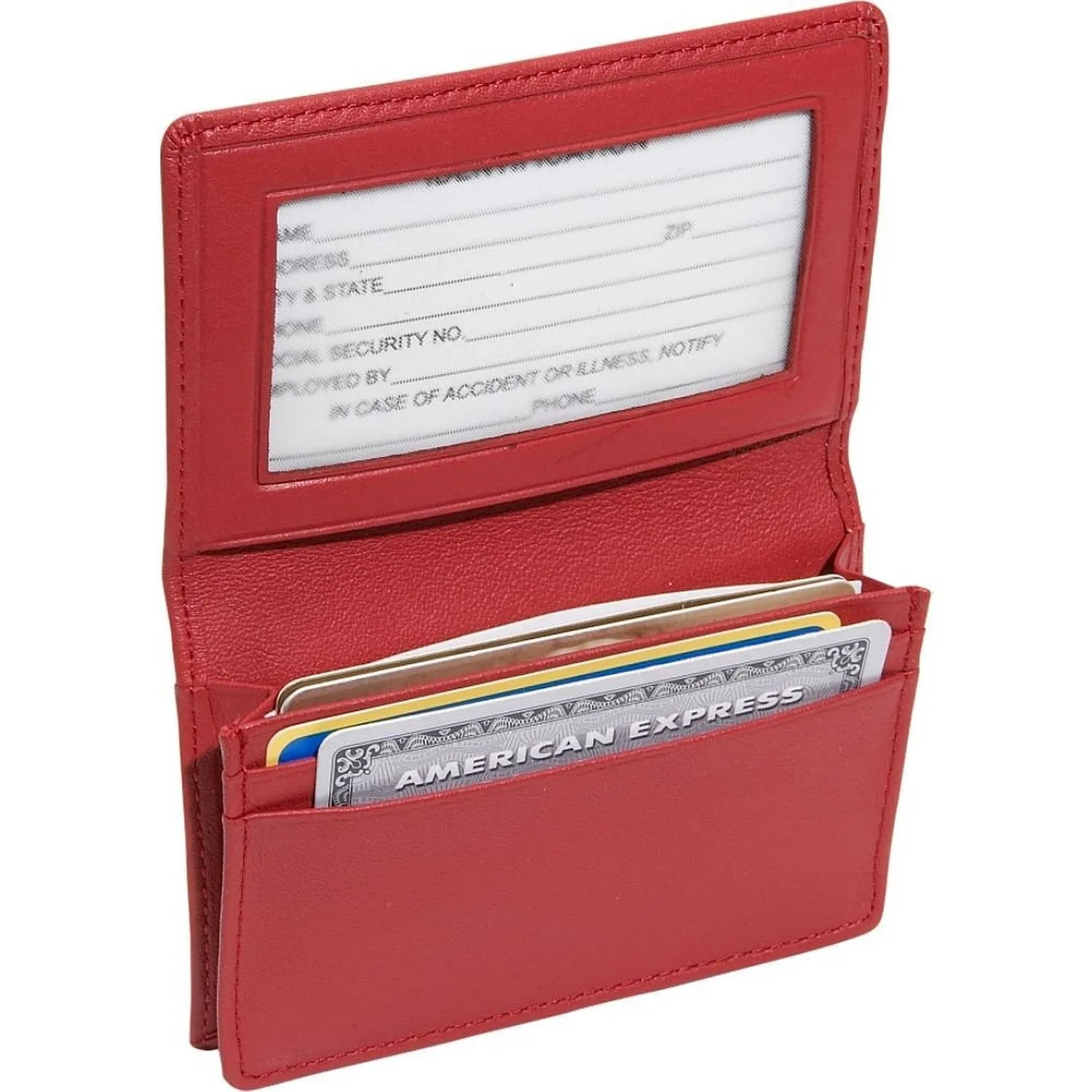 Royce Leather Deluxe Card Holder-Metro Collection