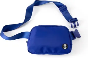 Rubina Anywhere Belt Bag | Cross Body Bag for Women | Adjustable Fanny Pack| Unisex Hip Waist Pack for Hiking, Workout, Running, Traveling Essentials, Music Festival | Beach Must Haves | Cosmic Blue