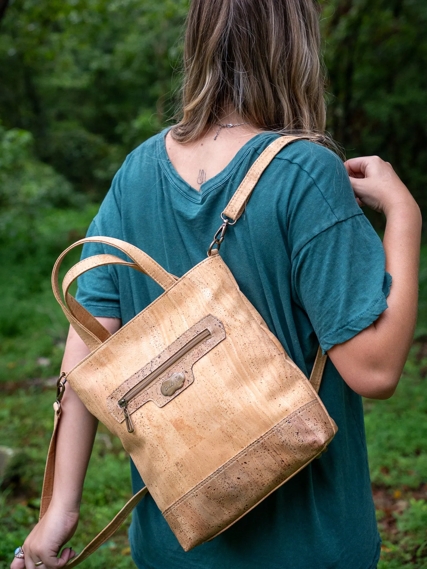 Rylie Quilted Backpack Purse