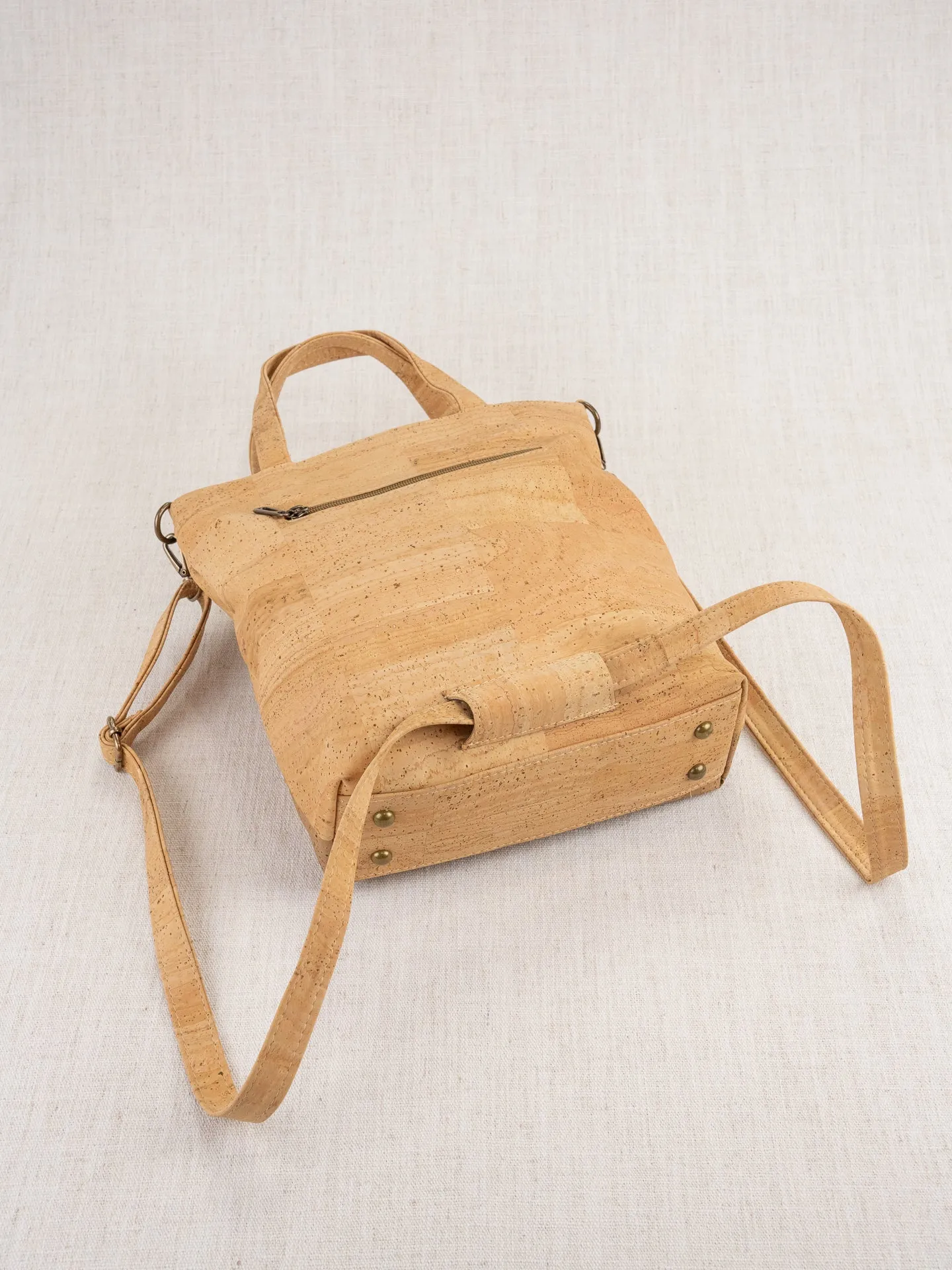 Rylie Quilted Backpack Purse