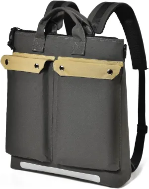 Schkleier Men Women Convertible Backpack, Large Laptop Tote Purse, Daypack Rucksack, Light weight Bookbag for Work, Casual, College, Commuter, Travel