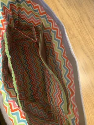 Seat belt handbag - Extra Large seat belt tote for diaper bag, swim bag or weekender bag in 2 colors choices