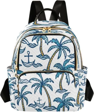 senya Tropical Spear 1 Women Backpack Purse Travel Daypack Shoulder Bag