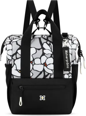 Sherpani Dispatch, Convertible Backpack, 3 in 1 Tote Bag, Women Crossbody Bag, Cross Body Purse, 14L Travel Backpack, Travel Gifts for Mothers Day 2025, RFID Protection, Fits 13” Laptop (Magnolia)