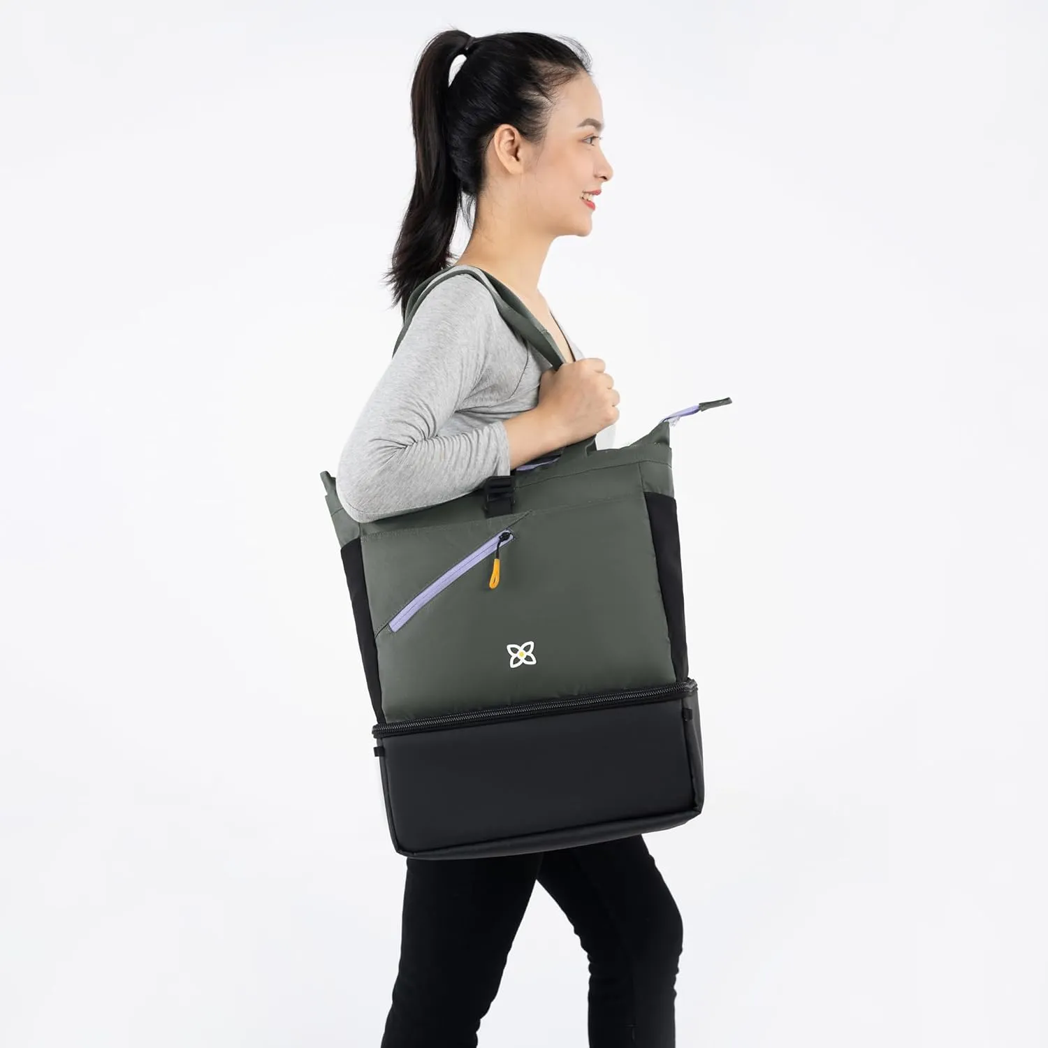 Sherpani Terra, Womens Convertible Cooler Backpack Tote Bag, Accessories with Portable Insulated Compartment