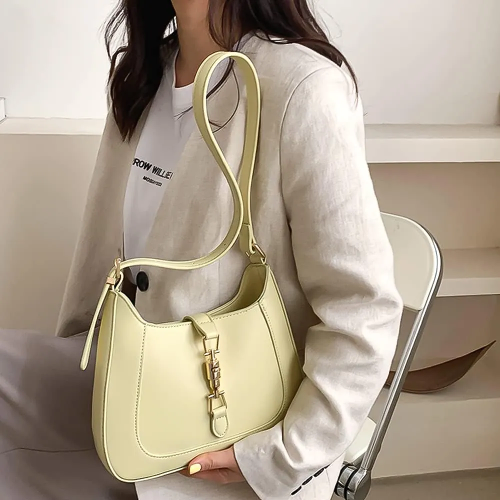 Shoulder Bag Purse for Women, Handbag Crossbody Bag Underarm PU Leather Wallet Tote
