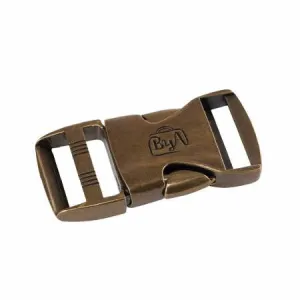 Side Release Buckle (1") A/Brass