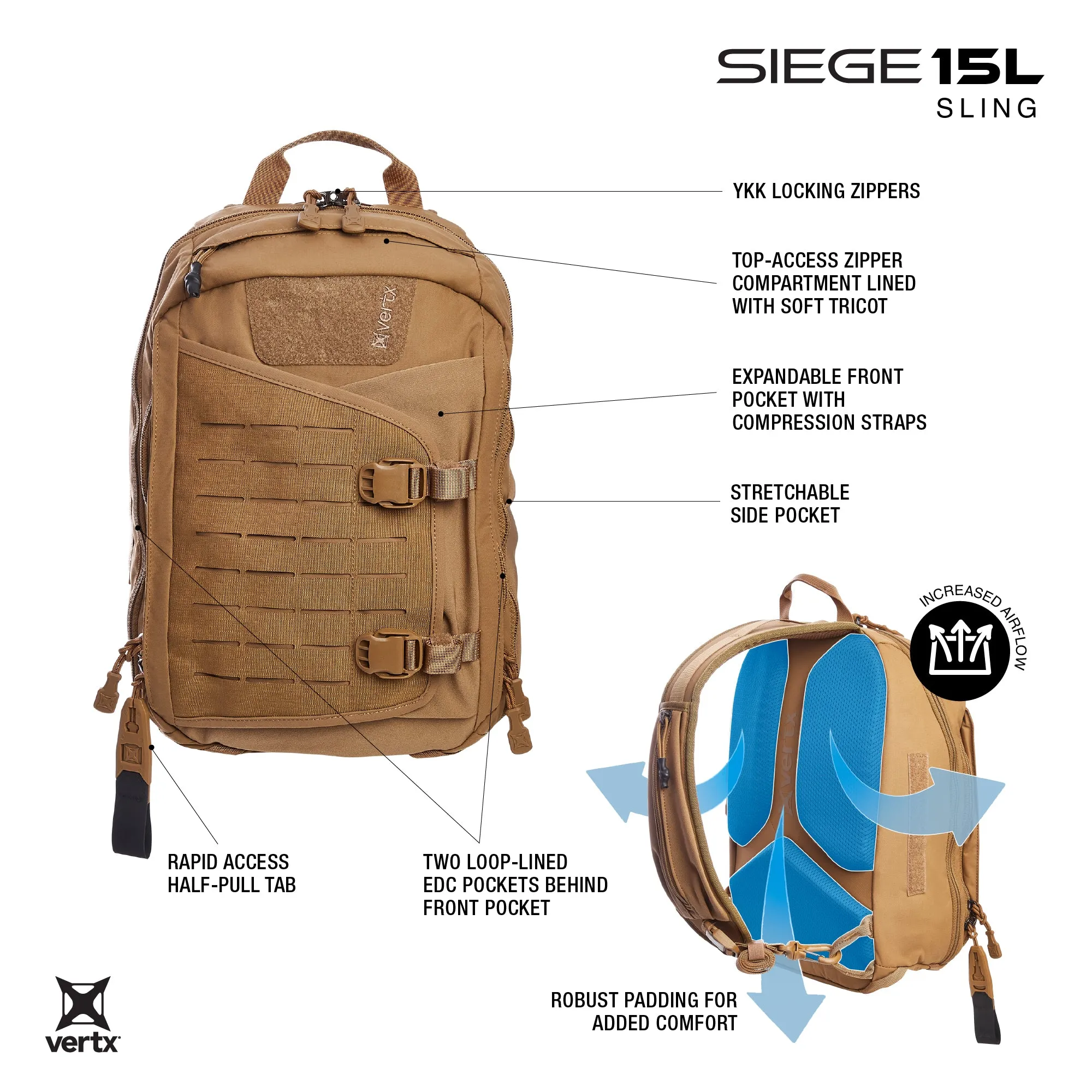 Siege 15L Tactical Sling