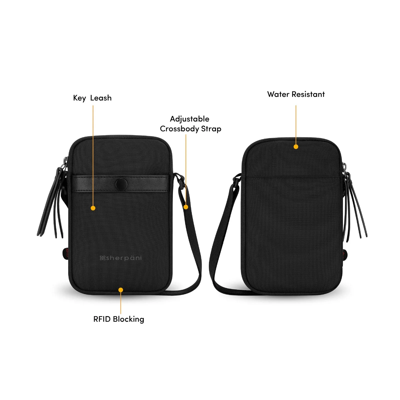 Simplicity Anti Theft Crossbody Wallet
- Sherpani