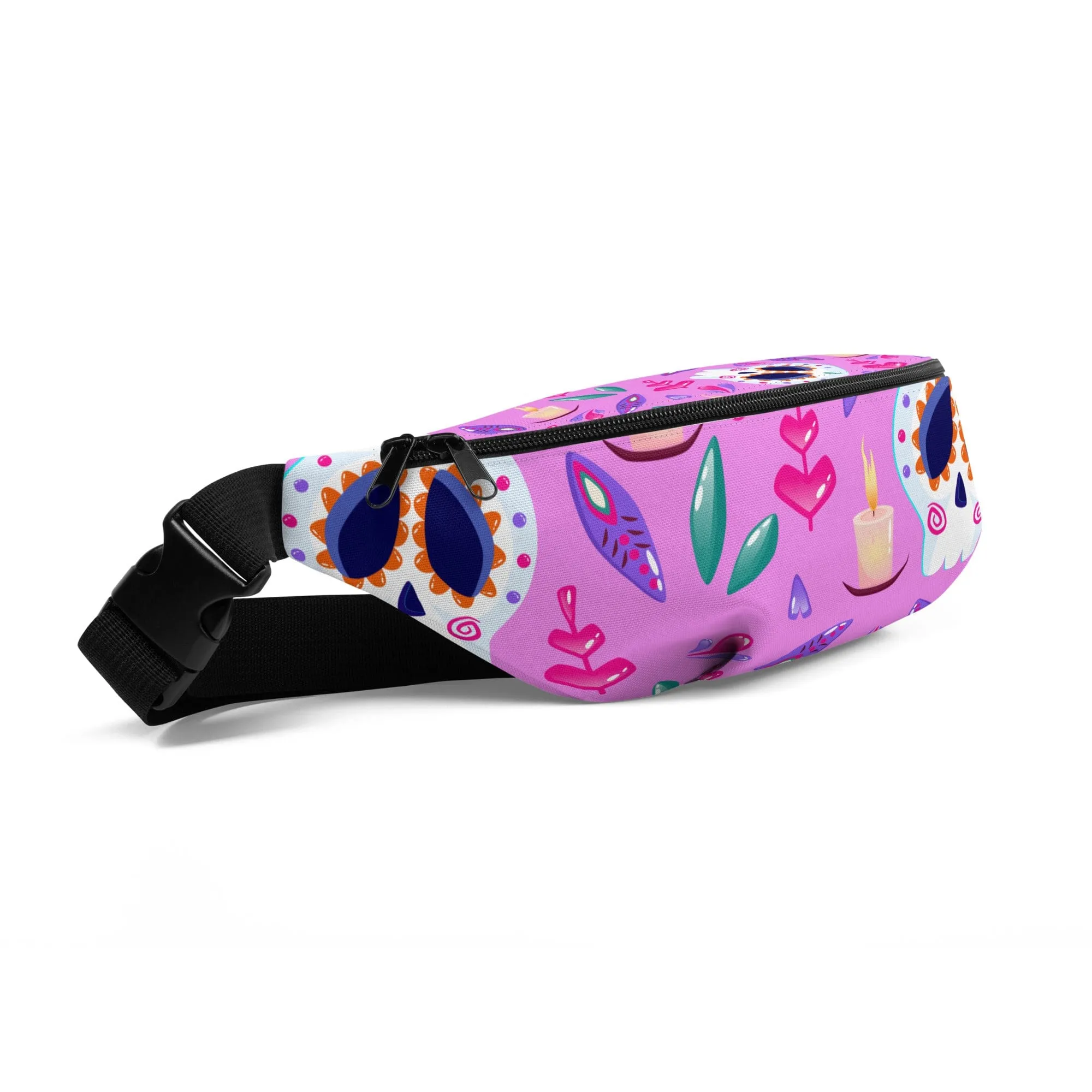 Skull Cinco De Mayo Purple Fanny Pack