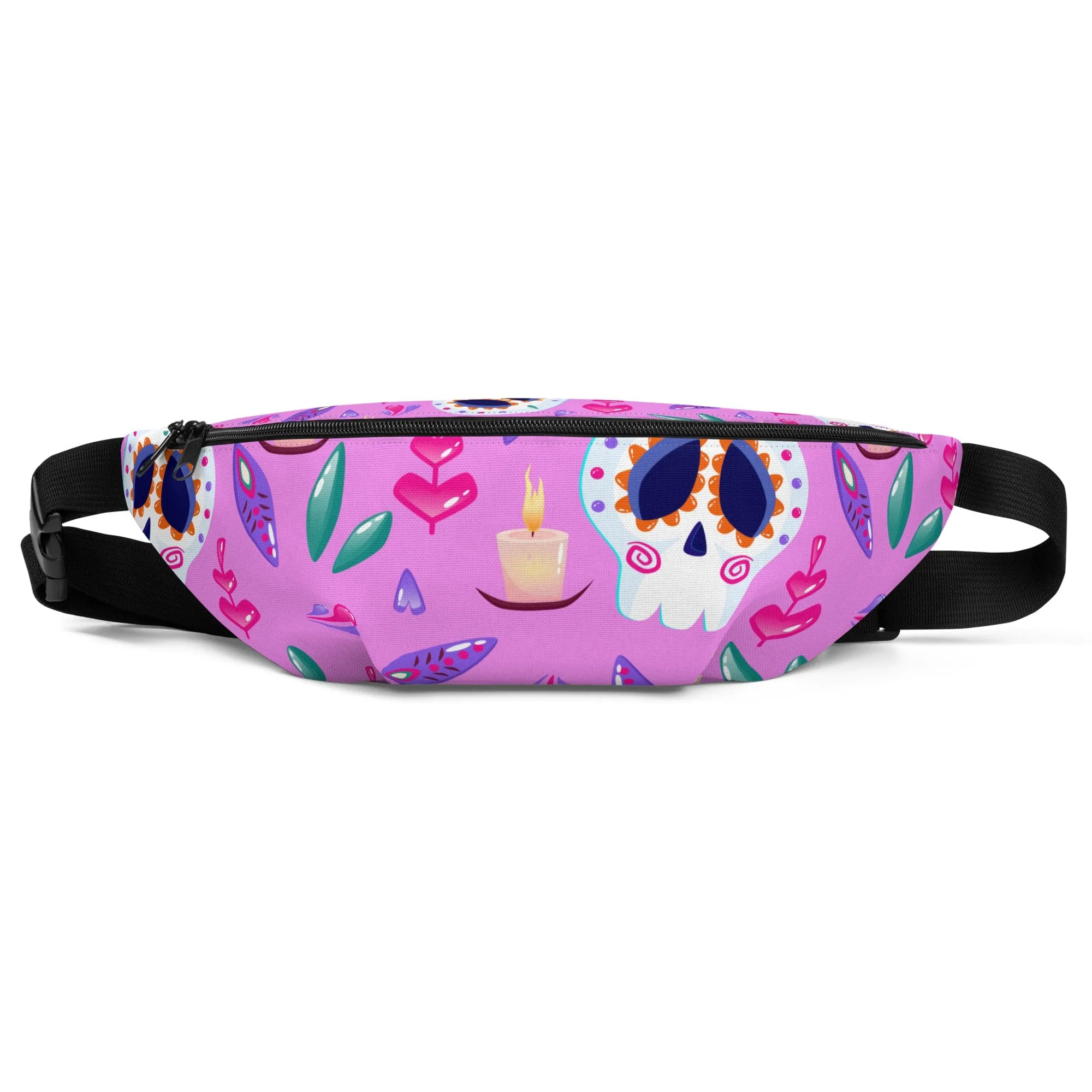 Skull Cinco De Mayo Purple Fanny Pack