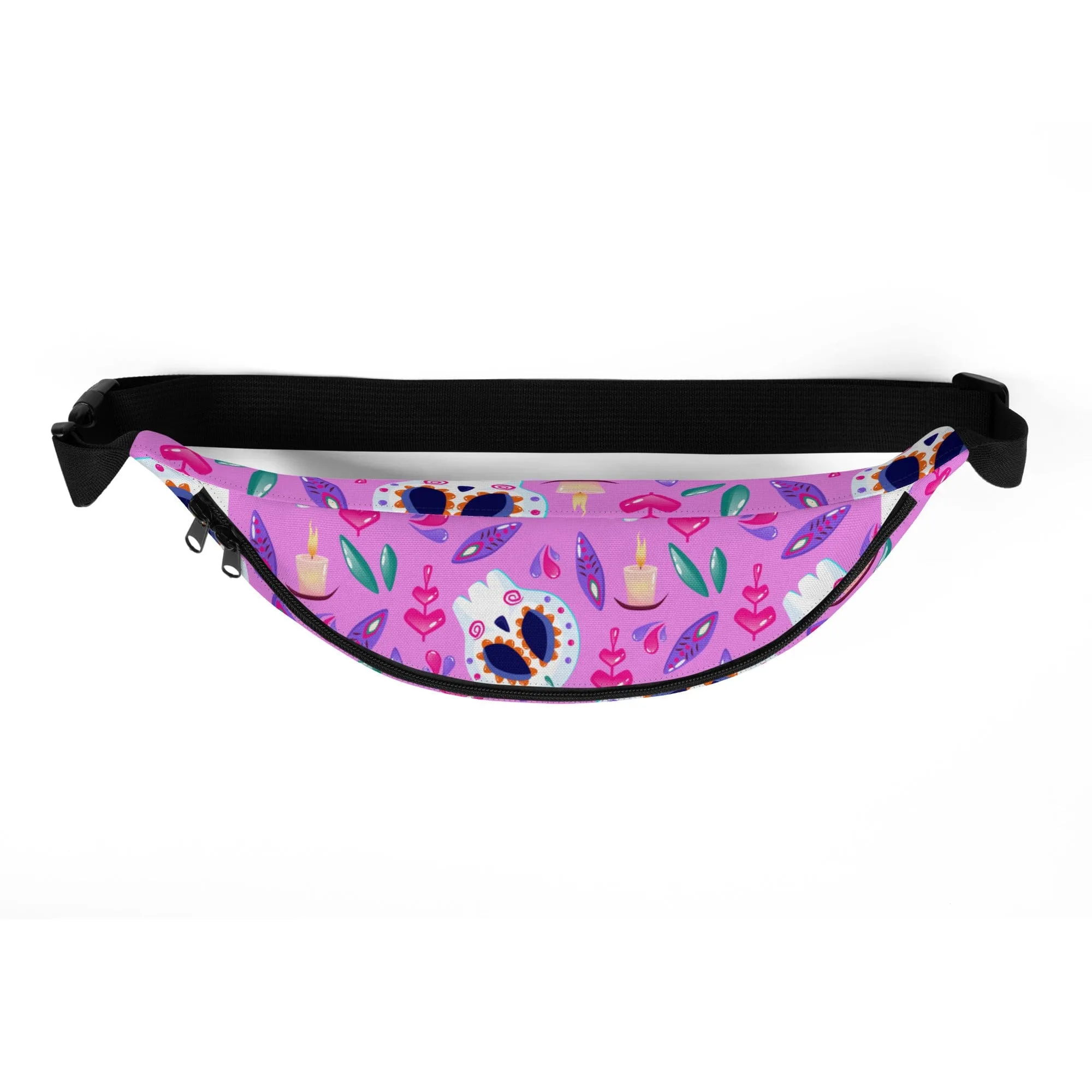 Skull Cinco De Mayo Purple Fanny Pack