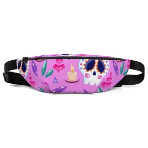Skull Cinco De Mayo Purple Fanny Pack