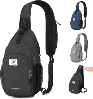 SKYSPER Travel Sling Bag for Men And Women - Small Hiking Crossbody Bags for Mens and Womens - Anti Theft and Waterproof One Strap Shoulder Backpack - Cross Chest Body Back Pack