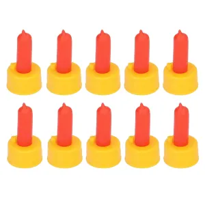 Small Animal Milk Drink Pritchard Nipple , Goat Nipple , 10 pcs Small Animal Milk Drink Nipple Soft Rubber Pacifier Bottle Feeding Artifact Teats for Feeding Sheep Goat Lamb Pup Dog